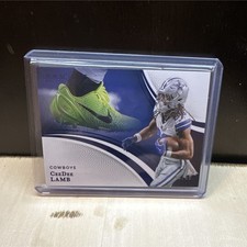 Panini 2025 Immaculate Cleats CeeDee Lamb Blue /50 #63 Cowboys NFL Football