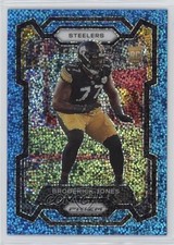 2023 Panini Prizm Rookies Blue Sparkle Prizm 27/96 Broderick Jones #385 1gt6
