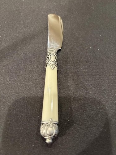 Home Essentials Renaissance 4 Piece Spreader Set Stainless Steel/Bone NIB - Picture 3 of 6