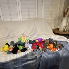 Under the sea - Ty Beanie Babies Mixed Lot Small Plush Stuffed Animals