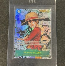 2025 One Piece Monkey D Luffy Manga Alt Art - OP13-118 Carrying On His Will