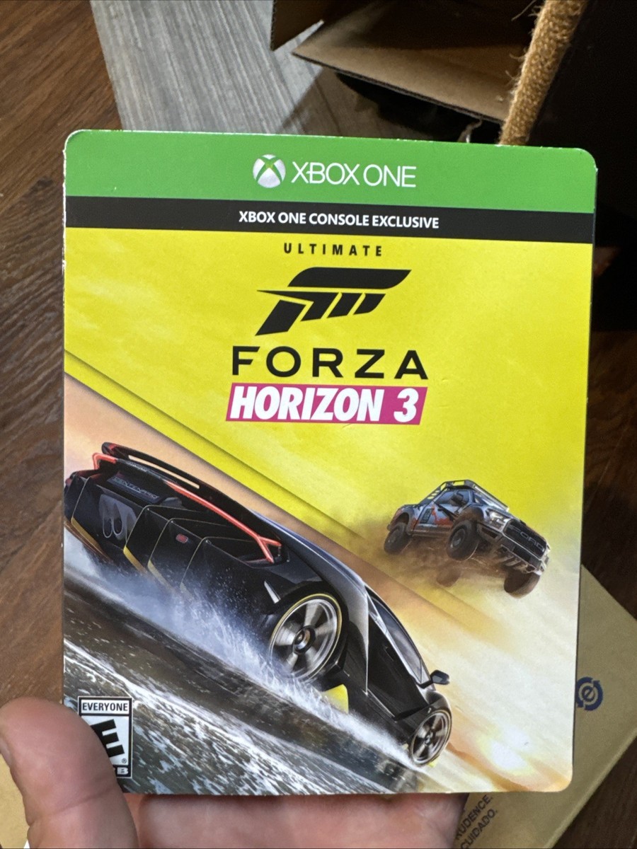 Forza Horizon 3 Ultimate Microsoft Xbox One 2016 Limited Steel