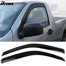 Fits 04-12 Chevy Colorado Gmc Canyon Standard Cab Window Visors Air Deflector