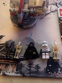 LEGO Star Wars: Republic Swamp Speeder (8091) 99% Complete W/ Instructions