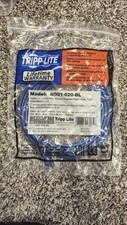 Tripp Lite Cat5e 350 MHz Snagless Molded UTP - Rj-45 M/M , PoE, 20ft - Blue