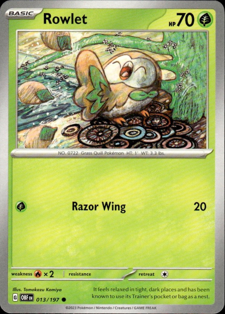 Rowlet - 013/197 -Regular