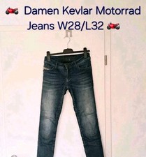 Damen Motorradjeans Kevlar Motorrad Jeans  W28/L32 -  John Doe 