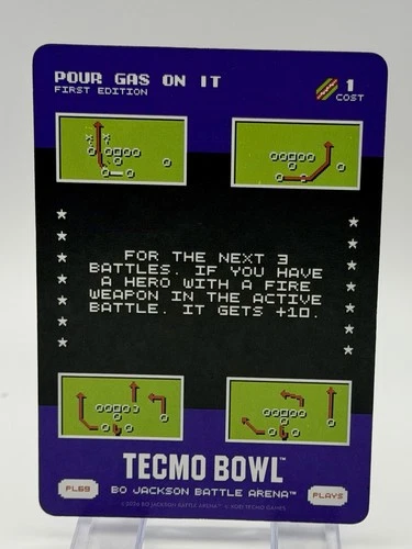 2026 Bo Jackson Battle Arena Tecmo Bowl Play PL69 Pour Gas On It