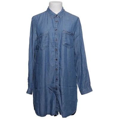 Blue Seven, Blusenkleid, Größe: 38, Blau, Lyocell, Einfarbig, Denim, Damen #M1E
