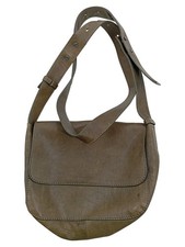 Leder Umhängetasche Damen Braun Saddle Bag Schultertasche Vintage