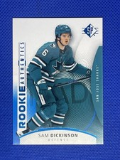 2025-26 SP Authentic Blue RC Sam Dickinson #125