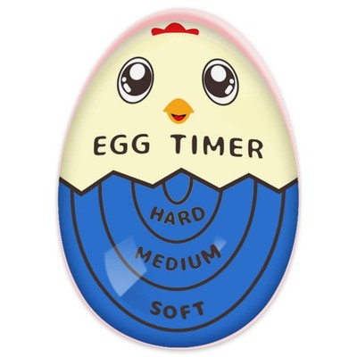 Lasubst Egg Timer for Boiling Eggs that Changes Color When Done, Blue