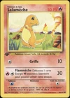1999 Pokemon FRENCH 1st Edition Base Set Salamèche-Charmander 46/102 EX-MT 2