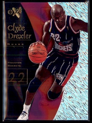 1997-98 Skybox E-X2001 Clyde Drexler Rockets 30