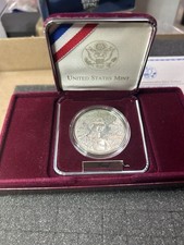1999-P Dolley Madison Proof Silver Dollar $1 Commemorative OGP Box&COA 90%Silver