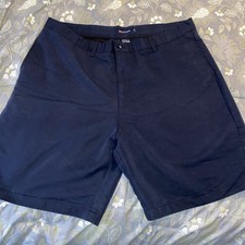Ralph Lauren Chaps Golf Shorts Navy Men  s Size 42 Free Shipping