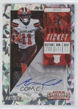2018 Panini Contenders Cracked Ice Ticket 18/24 Antonio Callaway #274 7m3