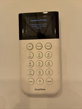 SimpliSafe Home Security System - Wireless Security Keypad KP3W SSKP3 - White