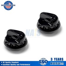 2Pcs WB03K10037 Thermostat Stove Knob for GE  Hotpoint Range Oven AP2014849