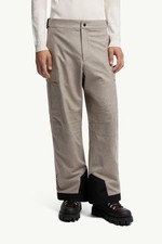 Pantalone Uomo Moncler Grenoble, Pantalone DA SKI, Taglia Media, Grigio, Nuovo con etichette