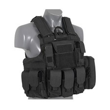 8 Fields Tactical Combat Vest with Pouches Full Loaded Operator Airsoft 