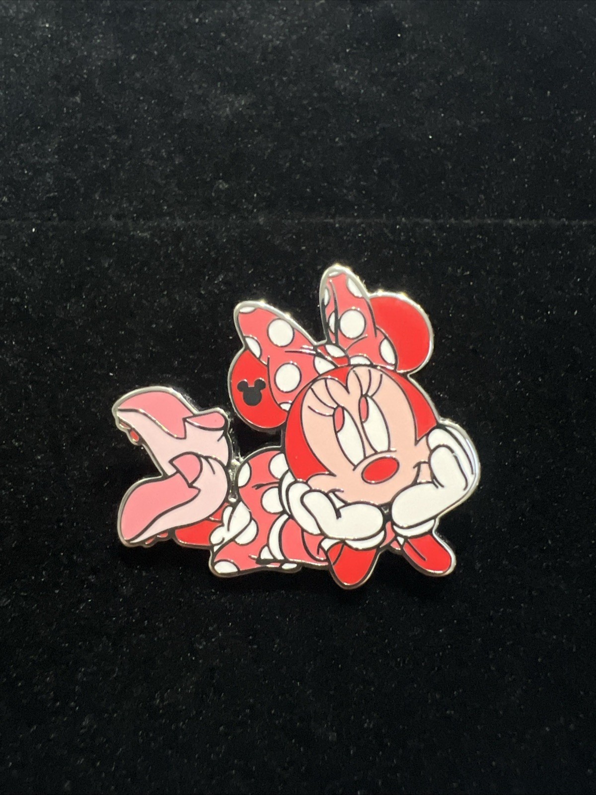 2025 Disney Parks - Disneyland Hidden Mickey Mystery Pins - Minnie Mouse