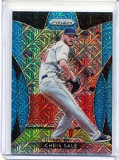 CHRIS SALE 2019 PANINI PRIZM BLUE MOJO PRIZM #D 026/399