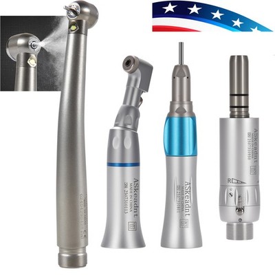 NSK Style Dental Pana Max LED High / low Speed Handpiece 2/4 Hole Turbine Kit