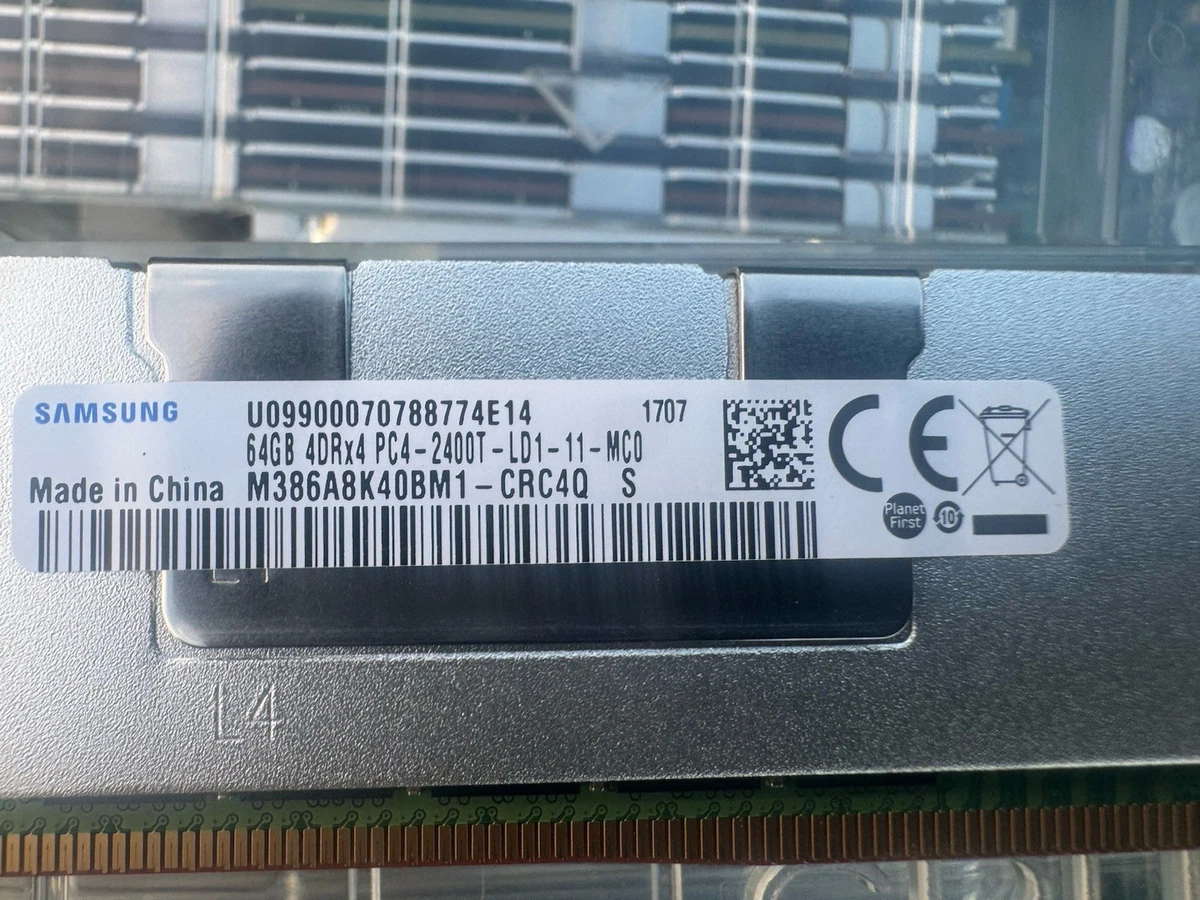 25+ Samsung DDR4 SDRAM 64 GB Total Capacity Memory (RAM) for sale