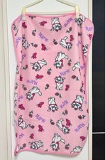 Disney Marie Aristocats Pink Blanket Used, Slight Back Stain,