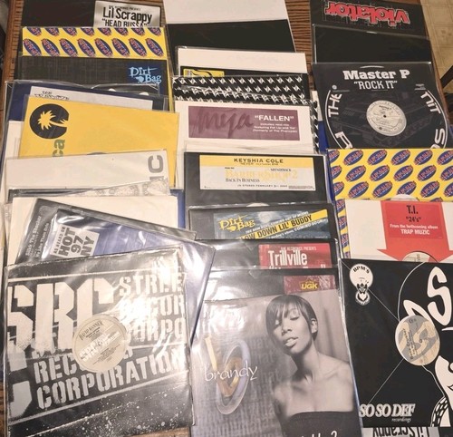 45 Total Vinyl Records Jay Z Master P Promo Hip Hop Rap R&B Ti Lil Jon DJ Radio