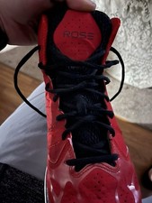 SCARPE DA BASKET ADIDAS ADIZERO DERRICK ROSE 773 CRAZY LIGHT G48740 Nero Rosso