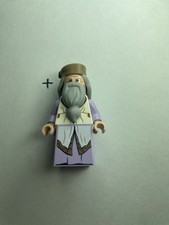 LEGO Harry Potter Minifigure Albus Dumbledore - Lavender Robe (Genuine)