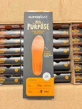 Superfeet Orange  Arch Support Shoe Inserts insoles  Size F M 11.5-13 / W 12.5+
