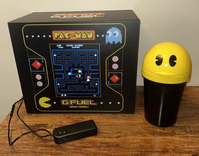 G FUEL Pac-Man Limited Edition Light Up Collector s Box & Shaker Bottle Set