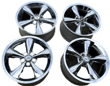 Set Of 4 Chrome 2006-2009 18 Inch 18 8.5 Ford Mustang Oem Factory Wheels Rims
