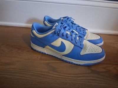 Size 11 - Nike Dunk Low University Blue Coconut Milk - ONLY WORN TWICE
