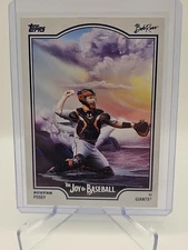 2025 Topps x Bob Ross: The Joy of Baseball Buster Posey #67 San Francisco Giants