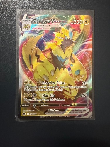 Zeraora VMAX 054/159 SWSH: Crown Zenith Holo