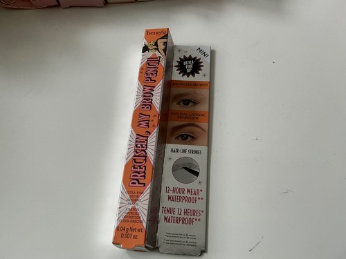 Benefit Precisely My Brow Pencil in 4.5 neutral deep Brown mini size 0.04g freep - Picture 4 of 7