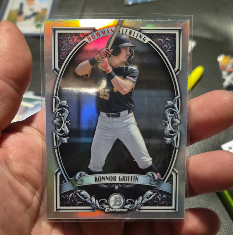 Bowman 2025 Konnor Griffin Chrome Prospects Insert Pittsburgh Pirates #BCP-86