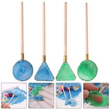4 Pcs Fish Net Decorations Landscape Miniature Fishing