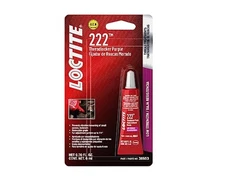 Loctite 222 Automotve Threadlocker Purple - Low-Strength Thread Lock, for Small
