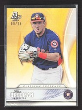 2016 Bowman Platinum Alex Bregman #PP-4 Platinum Presence Orange /25 TV3925