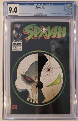 Spawn #12  CGC 9.0 Image Comics 7/93 Todd McFarlane Story, Cover, & Art