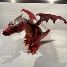 Dragon Fire Breathing Red Battery Powered Roar and Walking Zuru Robo Alive Works