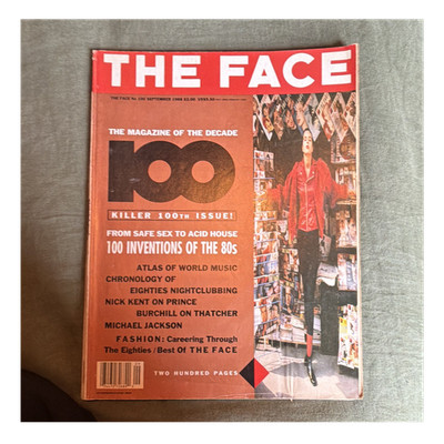 The Face Magazine Issue 100 Killer 100th Issue September 1988 Prince Thatcher