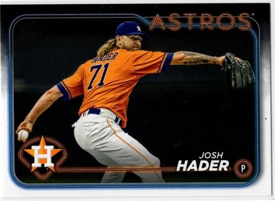 2024 Topps Series Two Baseball Josh Hader No. 433 Houston Astros