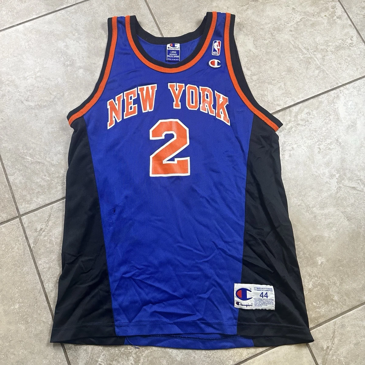 Champion New York Knicks 44 Size NBA Fan Apparel & Souvenirs for