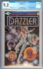 Dazzler #1 High Grade Spider-Man Avengers Bronze Age Marvel Comic 1981 CGC 9.2